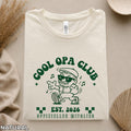 Cool Opa Club Frontdruck, Personalisiertes Opa Shirt, Opa Geschenk, Papa T-shirt, Vatertag Opa, Geschenkidee, Vatertagsgeschenk, Est. Shirt
