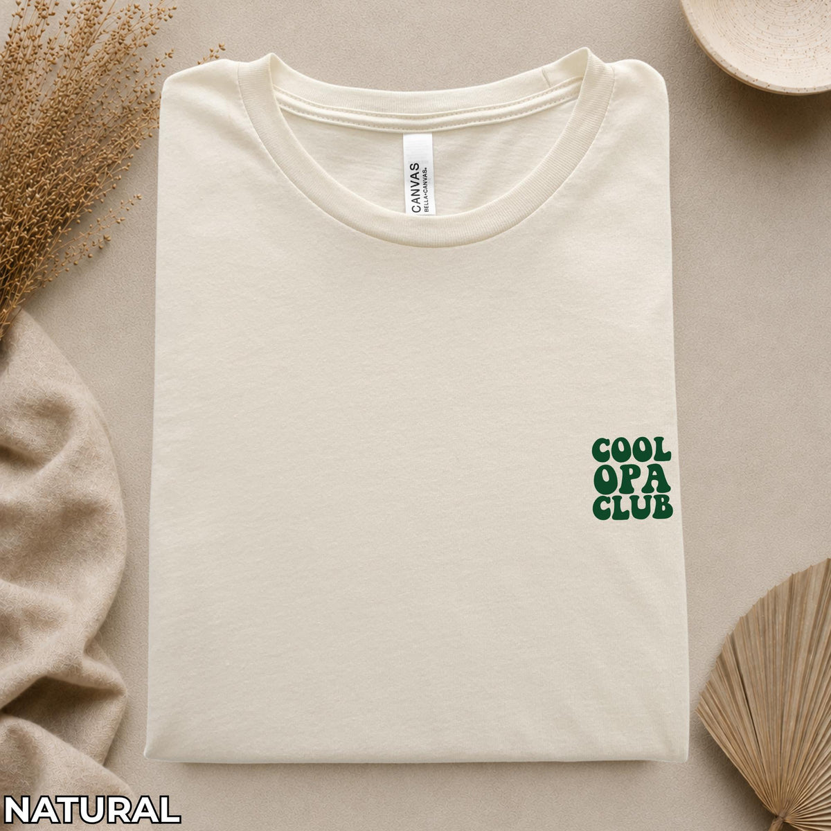 Cool Opa Club beidseitig bedruckt, Personalisiertes Opa Shirt, Opa Geschenk, Papageschenk, Vatertag Opa, Geschenkidee, Vatertagsgeschenk