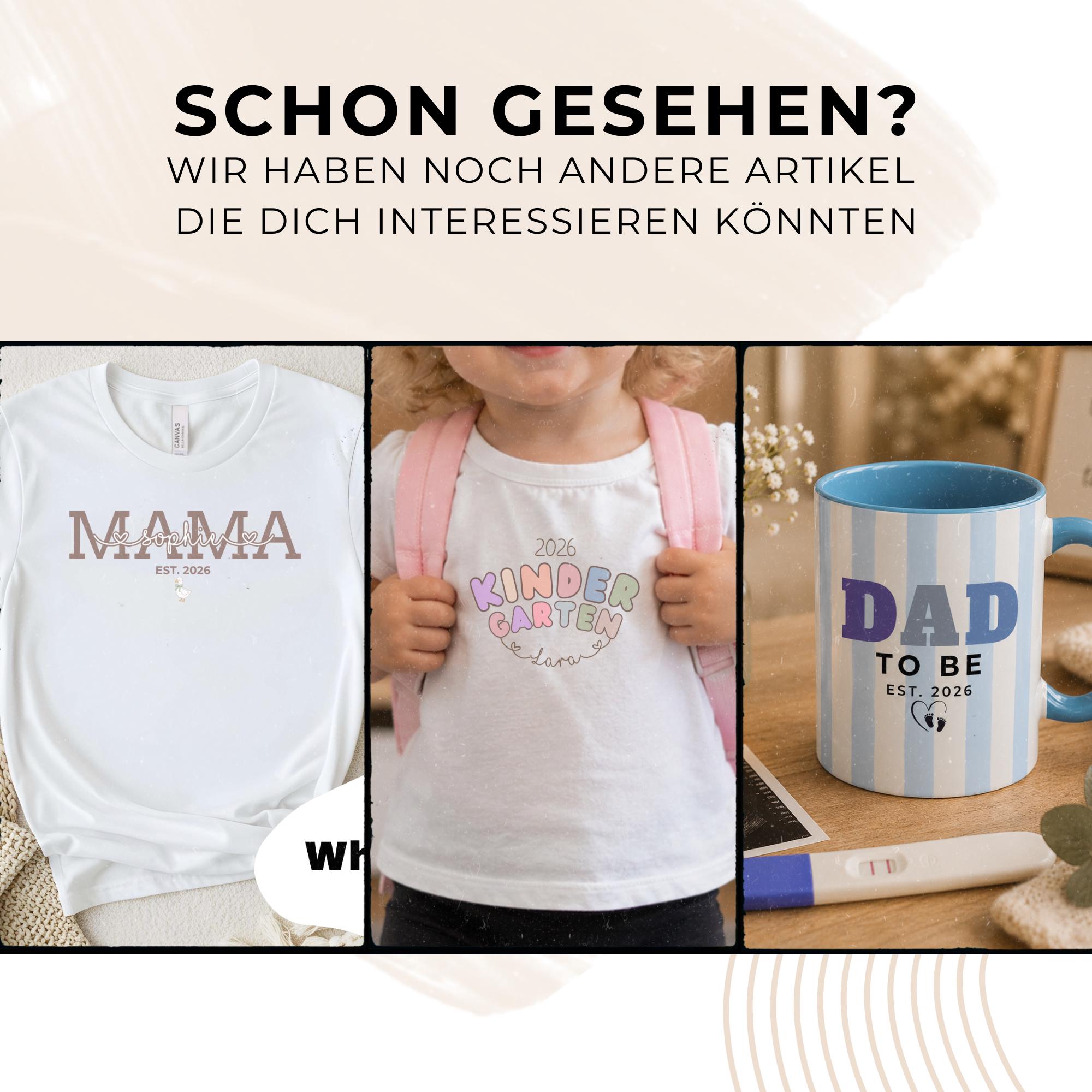 Cool Oma Club, personalisiertes Oma Shirt, Est 2026 Shirt, Geschenkidee Muttertag, Geschenk für Oma, Großmutter T-Shirt, Geburtstagsgeschenk
