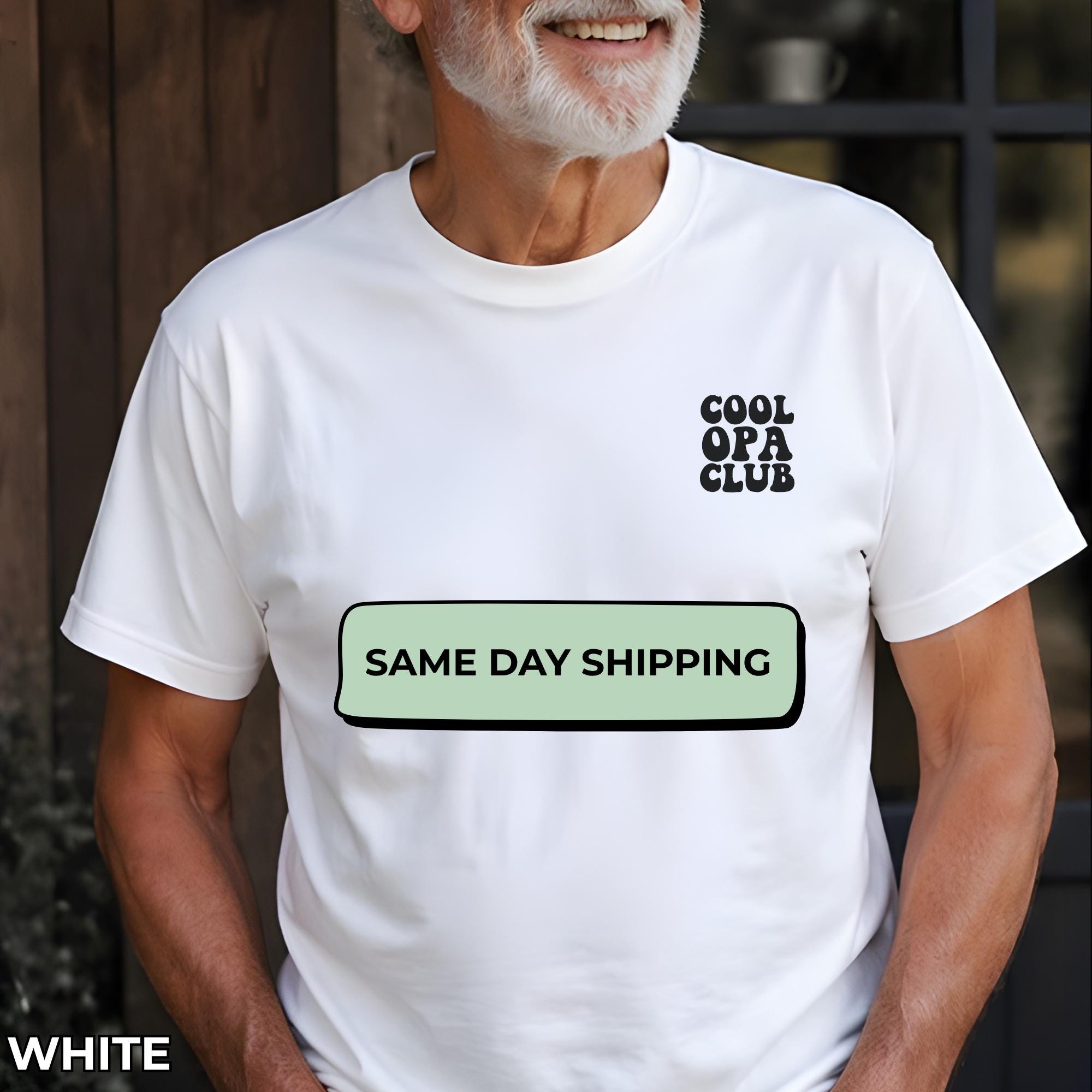 Minimalistisches Cool Opa Club Shirt, Lustiges Opa T-Shirt, Geschenk für Opa, Bester Opa Geschenk, Vatertagsgeschenk, Retro Opa Outfit